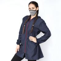 CAMPERA IMPERMEABLE AZUL L...