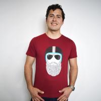 T-SHIRT BARBAS VINO L...