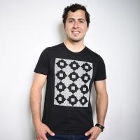 T-SHIRT NAZCA NEGRO L...